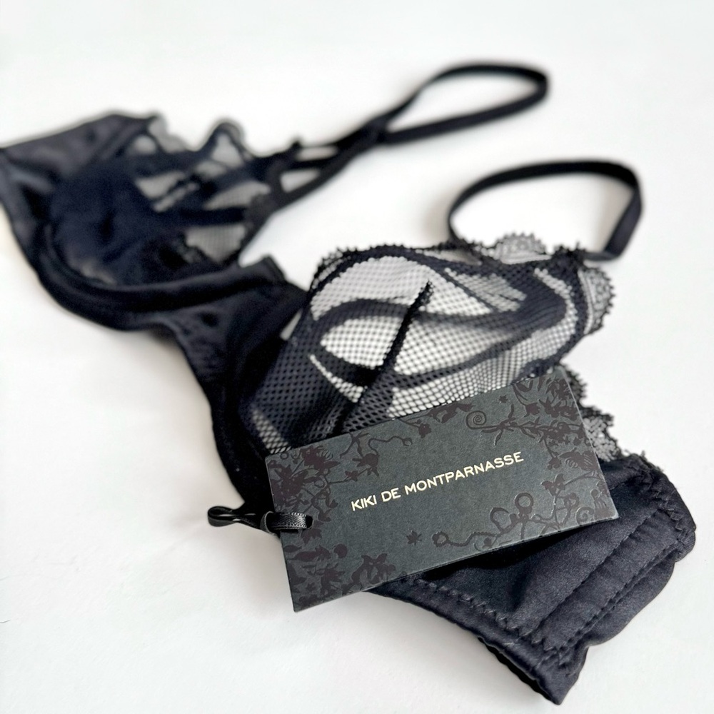 Kiki de Montparnasse Black Lace Bra